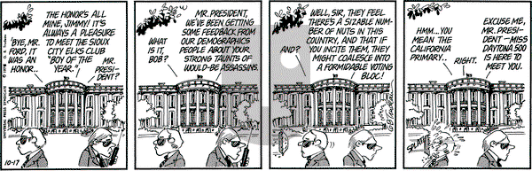Doonesbury on Friday October 17, 1975 Comic Strip