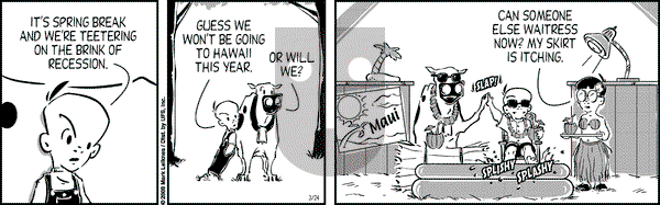 Cow and Boy Classics on Monday March 24, 2008 Comic Strip