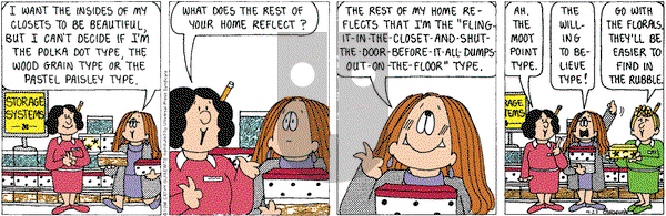 Cathy Classics on Tuesday April 23, 2002 Comic Strip