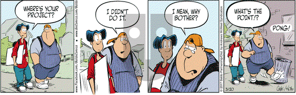 Baldo on Monday March 20, 2017 Comic Strip