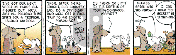 DeFlocked on Saturday January 15, 2011 Comic Strip