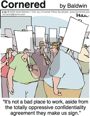 Cornered on Monday March 10, 2003 Comic Strip