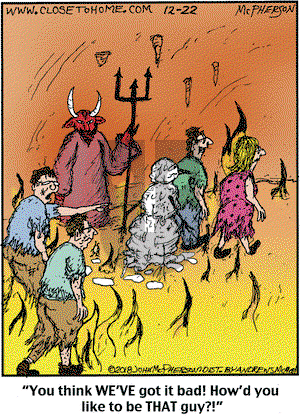 Close to Home on Saturday December 22, 2018 Comic Strip