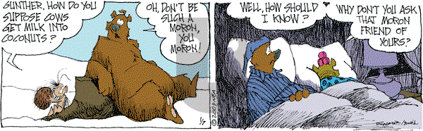 The Grizzwells on Wednesday January 7, 2009 Comic Strip