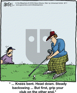 In the Bleachers on Thursday August 11, 2016 Comic Strip