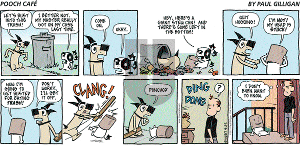 Pooch Cafe on Sunday September 25, 2011 Comic Strip