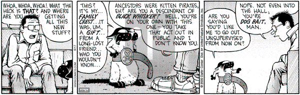 Get Fuzzy on Sunday August 27, 2000 Comic Strip