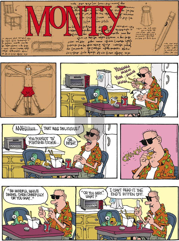 Monty on Sunday June 13, 2021 Comic Strip
