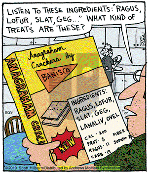 The Argyle Sweater on Thursday August 29, 2019 Comic Strip