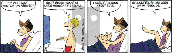 Arlo and Janis on Saturday December 22, 2007 Comic Strip