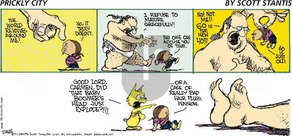 Prickly City on Sunday April 1, 2007 Comic Strip
