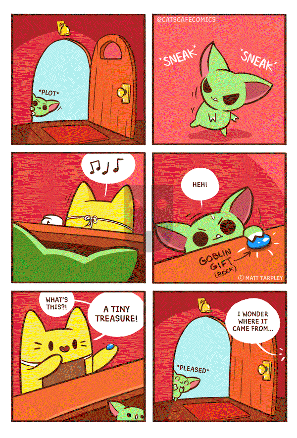 Cat's Cafe on Thursday September 16, 2021 Comic Strip