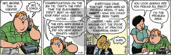 Cleats on Tuesday August 11, 2009 Comic Strip