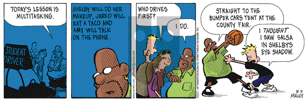 Frazz on Friday August 3, 2007 Comic Strip
