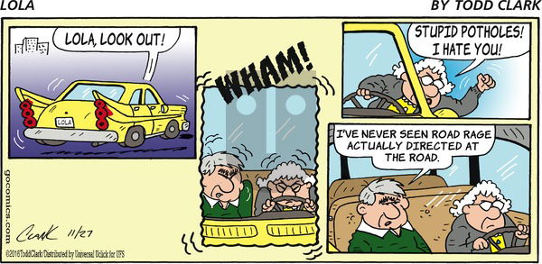 Lola on Sunday November 27, 2016 Comic Strip