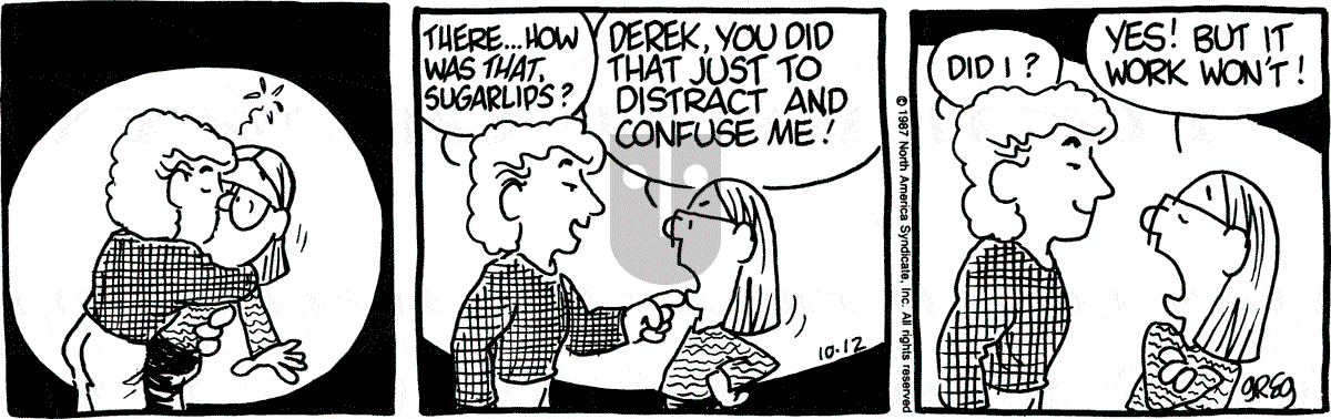Luann - Monday October 12, 1987 Comic Strip