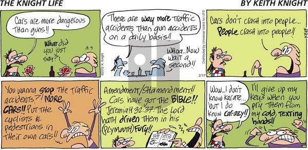 The Knight Life on Sunday February 17, 2013 Comic Strip
