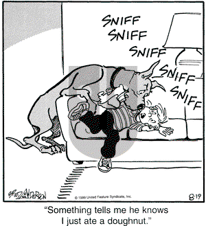 Marmaduke on Thursday August 19, 1999 Comic Strip