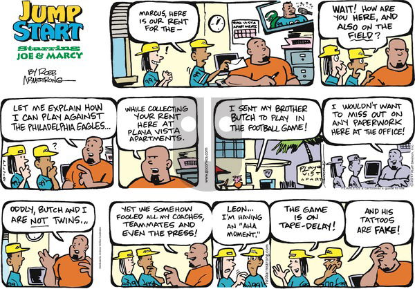 JumpStart on Sunday October 1, 2017 Comic Strip