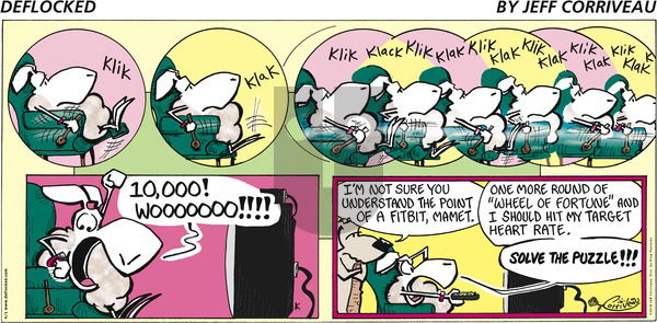 DeFlocked on Sunday April 1, 2018 Comic Strip