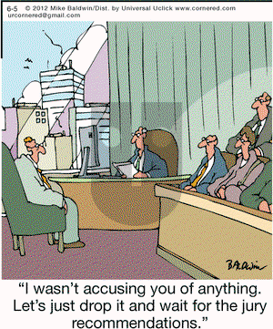 Cornered on Tuesday June 5, 2012 Comic Strip