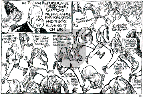 Pat Oliphant on Thursday September 25, 2008 Comic Strip