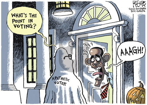 Rob Rogers on Sunday October 28, 2012 Comic Strip