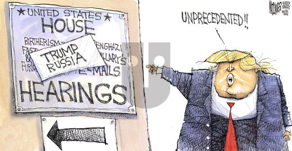 Matt Davies on Sunday February 10, 2019 Comic Strip