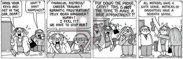 Cathy Classics on Monday April 20, 1998 Comic Strip