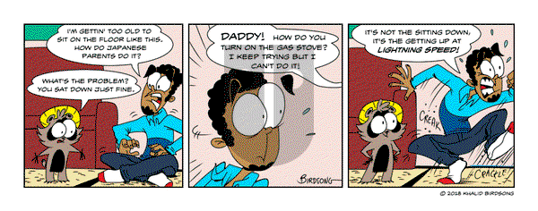Little Fried Chicken and Sushi on Monday September 23, 2024 Comic Strip