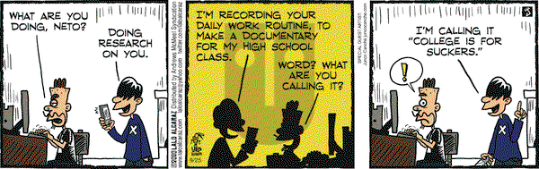 La Cucaracha on Friday September 25, 2020 Comic Strip