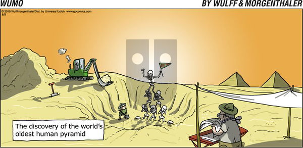 WuMo on Sunday August 9, 2015 Comic Strip