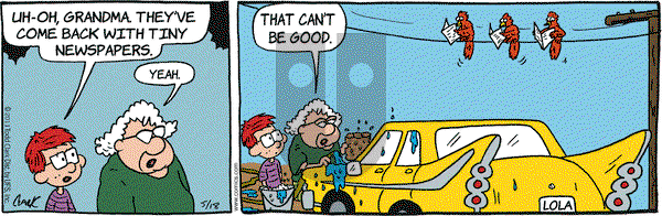 Lola on Wednesday May 18, 2011 Comic Strip