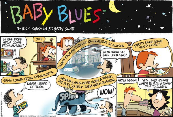 Baby Blues on Sunday July 12, 2020 Comic Strip