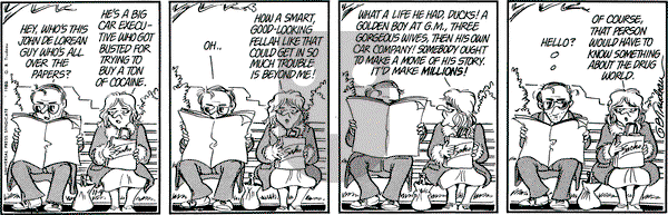 Doonesbury on Tuesday November 9, 1982 Comic Strip