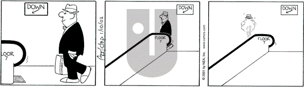 The Born Loser on Thursday January 10, 2002 Comic Strip