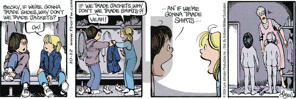 For Better or For Worse - Saturday October 12, 2024 Comic Strip