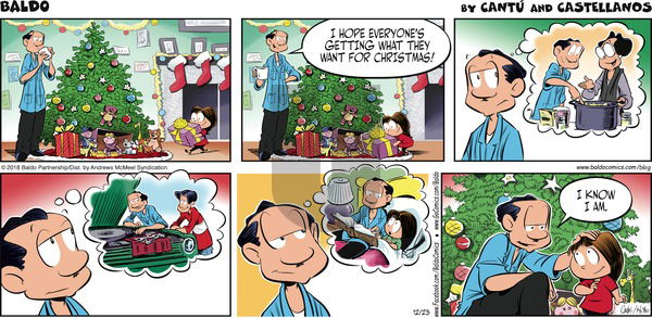 Baldo on Sunday December 23, 2018 Comic Strip