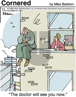 Cornered on Wednesday September 9, 2009 Comic Strip