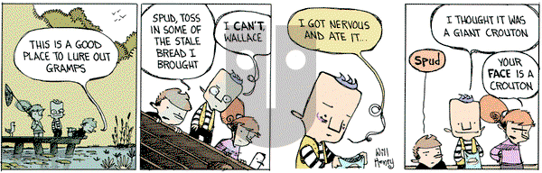 Wallace the Brave on Thursday April 20, 2017 Comic Strip