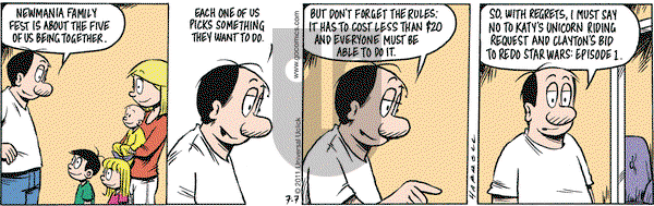 Adam@Home on Thursday July 7, 2011 Comic Strip