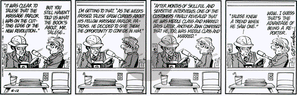 Doonesbury on Thursday June 12, 1980 Comic Strip