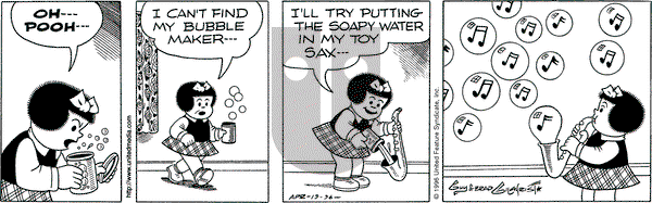 Nancy on Thursday May 9, 1996 Comic Strip