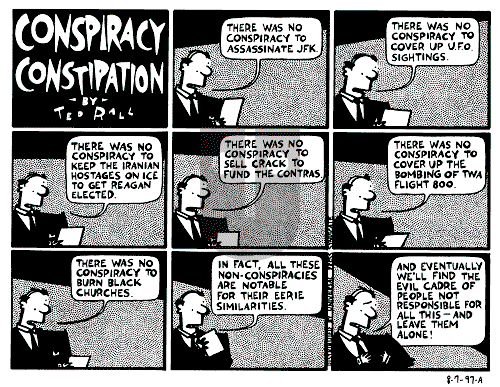 Ted Rall on Thursday August 7, 1997 Comic Strip