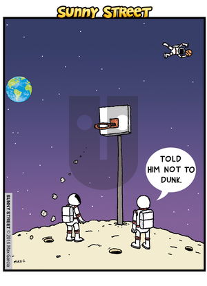 Sunny Street on Monday July 28, 2014 Comic Strip