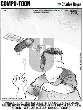 Compu-toon on Monday December 8, 2008 Comic Strip