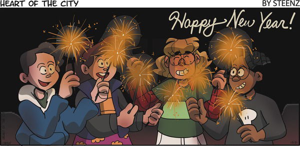 Heart of the City on Sunday December 31, 2023 Comic Strip