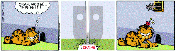 Garfield on Tuesday October 13, 1992 Comic Strip