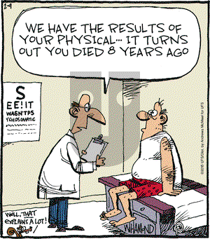 Reality Check on Friday February 9, 2018 Comic Strip