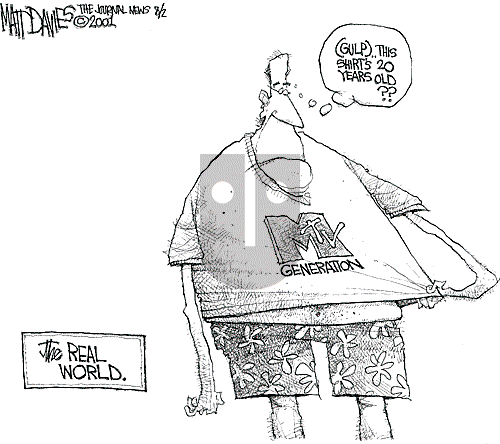 Matt Davies on Wednesday August 1, 2001 Comic Strip